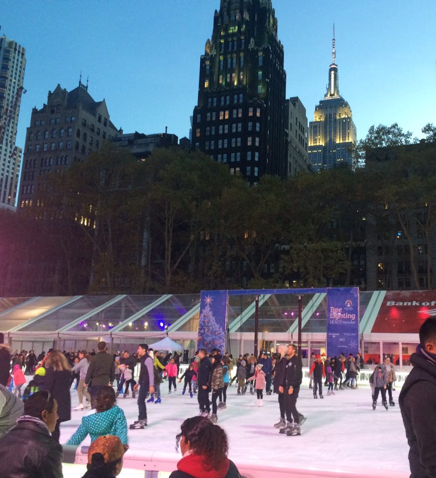 2015 Skating @ NYC Bryant Park