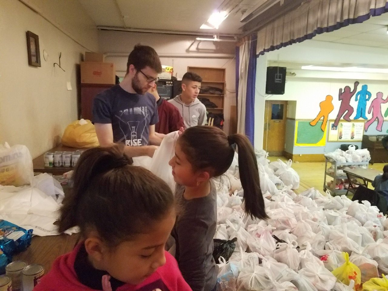 2018 Jan. Food Pantry Volunteers