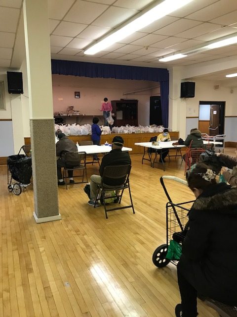 2020 March Food Pantry-Social Distancing