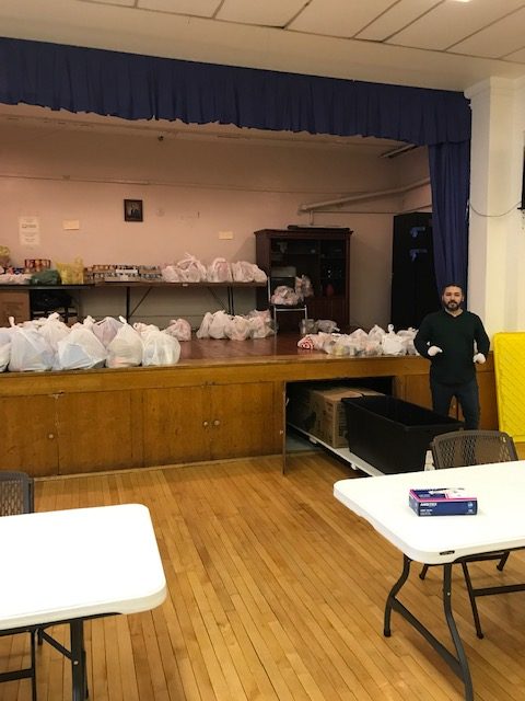 2020 March Food Pantry-Social Distancing